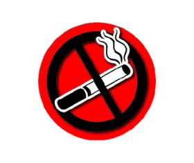 No smoking sign vector