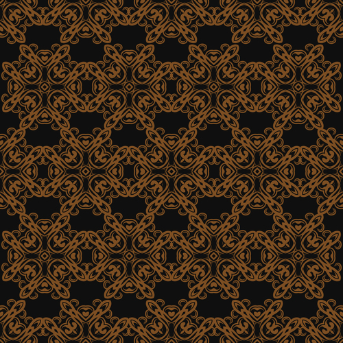 Ornament unique pattern seamless vector