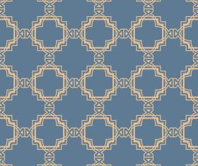 Regularly sorted geometric seamless pattern vector