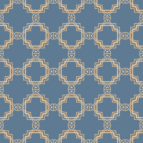 Regularly sorted geometric seamless pattern vector