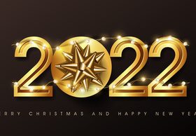 Golden font text effect vector