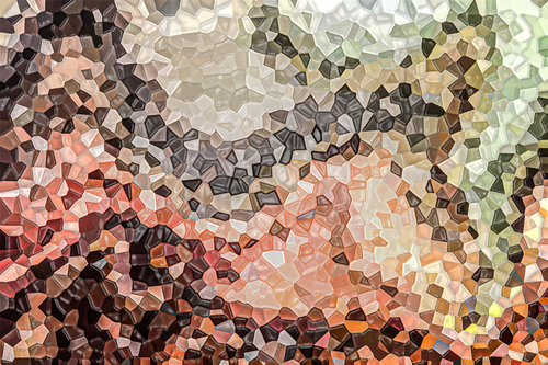 Abstract natural low poly mosaic tile texture background vector