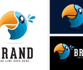 Brand mascot logo vector