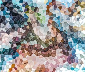 Colorful gravel mosaic texture background vector