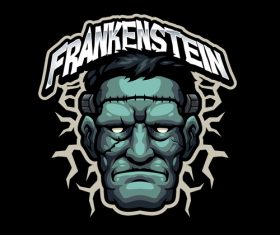 Frankenstein icon vector