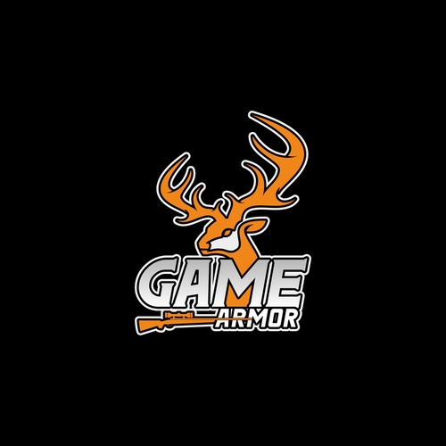 Game armor logo design vector