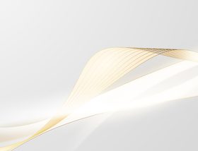 Gold white lines abstract background vector