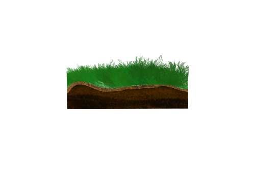Grass ground cliparts vector