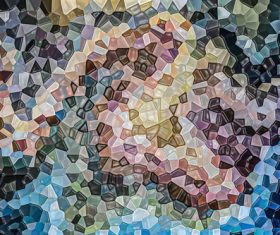 Gravel mosaic texture background vector