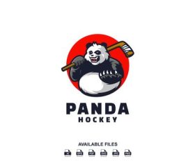 Hockey team logo vector