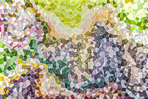 Mosaic natural low poly tile texture background vector