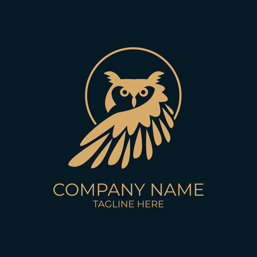 Owl icons design vector