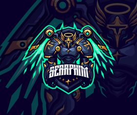 Seraphim icon vector