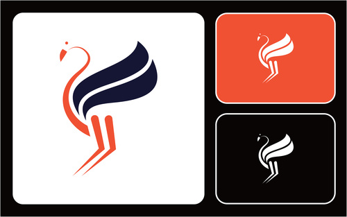 Stork logo vector