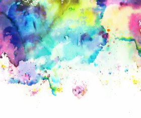 Abstract watercolor background vector