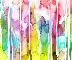 Color abstract watercolor background vector