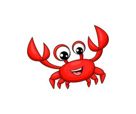 Crab vector