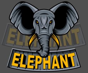 Elefante icon design vector