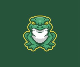 Frog icon design vector
