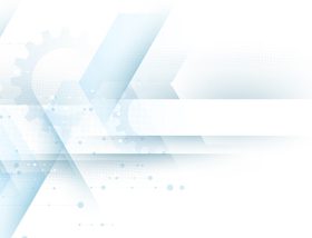 Geometric modern abstract technology background vector