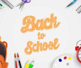 Learn element vector background back to school