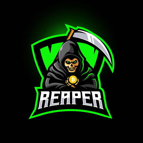 Reaper icon vector