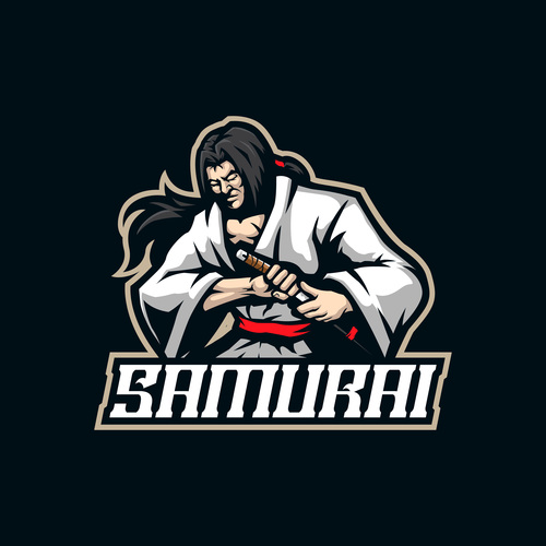 Samurai vector