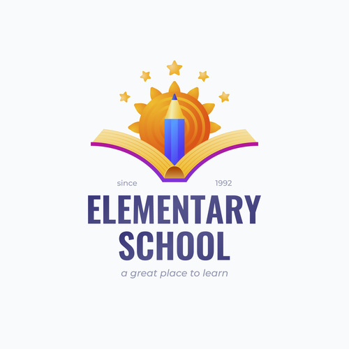 School logo vector