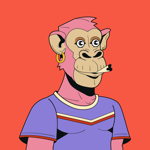 Smoking monkey illustration vector