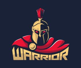 Spartan warrior vector