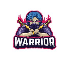 Warrior vector