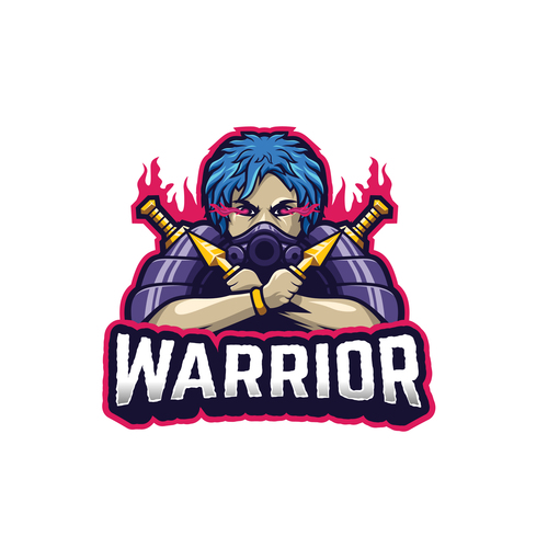 Warrior vector