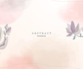 Appreciation vector of watercolor painting art