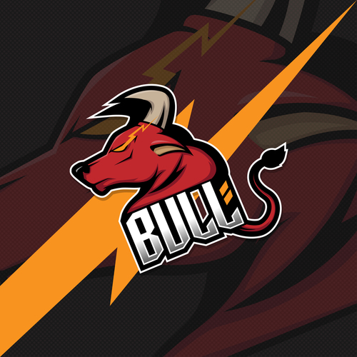 Bull battalion logo vector