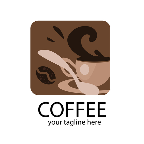 Coffe logo vector