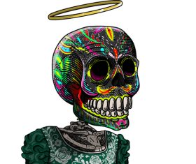 Death Day vector illustration