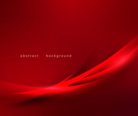 Arc red abstract background vector