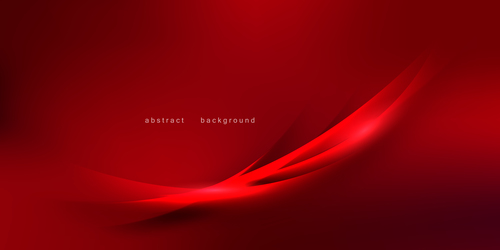 Arc red abstract background vector