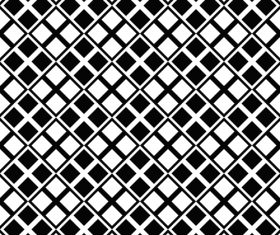 Combination black and white square seamless pattern vector