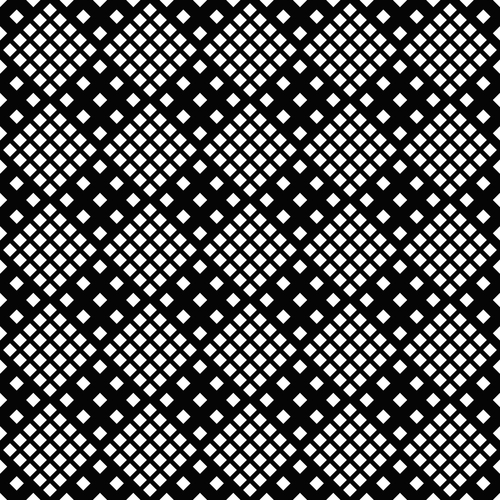 Diamond white square seamless pattern vector