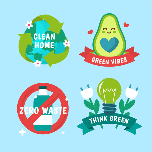 Protection ecology icon vector
