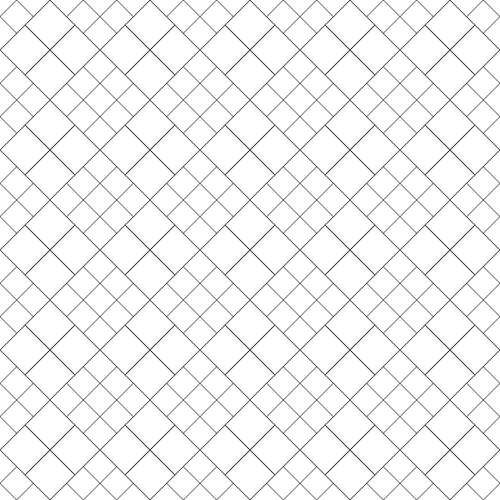 Pure white square seamless pattern vector