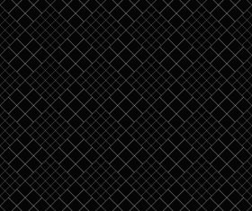 Square black seamless pattern vector