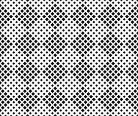 White black square seamless pattern vector