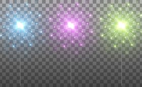 Color spark vector
