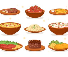 Daily food vector