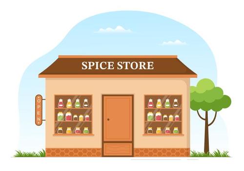 Spice vector placed in the window