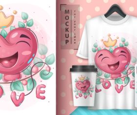 Air balloon t shirt vector