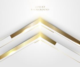 Bright golden arrow abstract background vector
