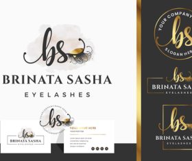 Brinata sasha eyelashs vector